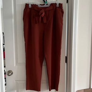 Burnt Orange Dress Pants (2x)